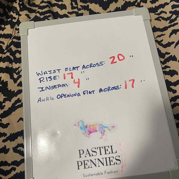 New Good American Leopard Shorts Womens 16 High Rise Tan Tiger Animal - Picture 5 of 11